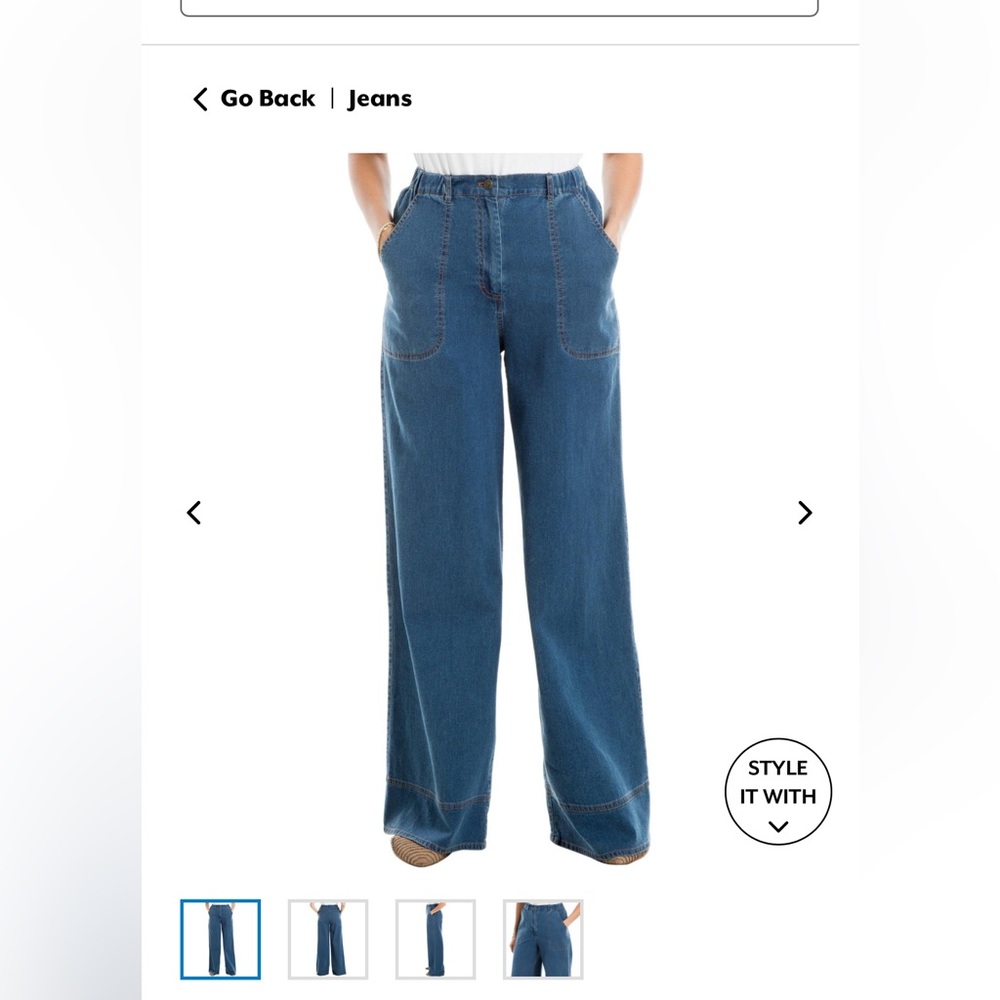 Max Studio London -Super Flare denim -LG